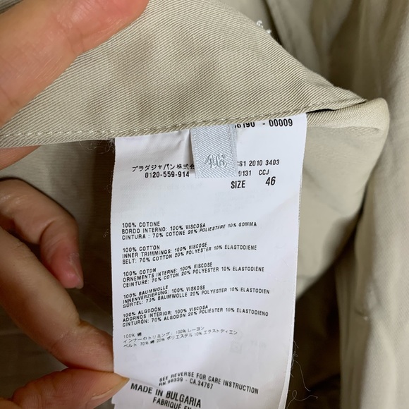 PRADA coat sz 46 - Picture 4 of 6